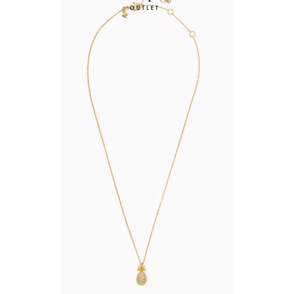 Kate Spade NEW necklace -  Pave Pineapple Passion - Picture 4 of 9